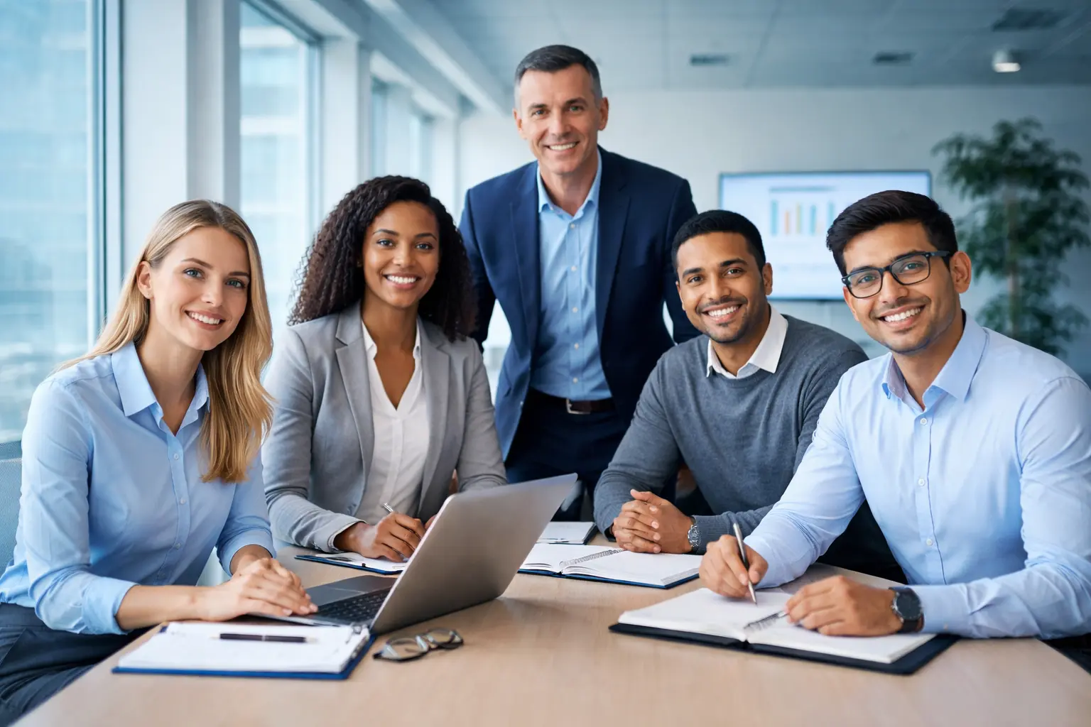 Compliance Height professional team meeting
